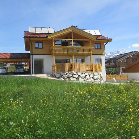 Penthousewohnung Mit Garten Sauna Pool Maishofen Ngoại thất bức ảnh