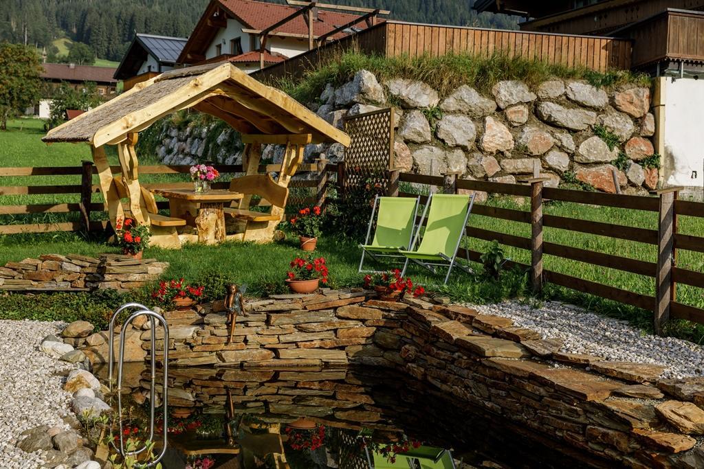Penthousewohnung Mit Garten Sauna Pool Maishofen Ngoại thất bức ảnh
